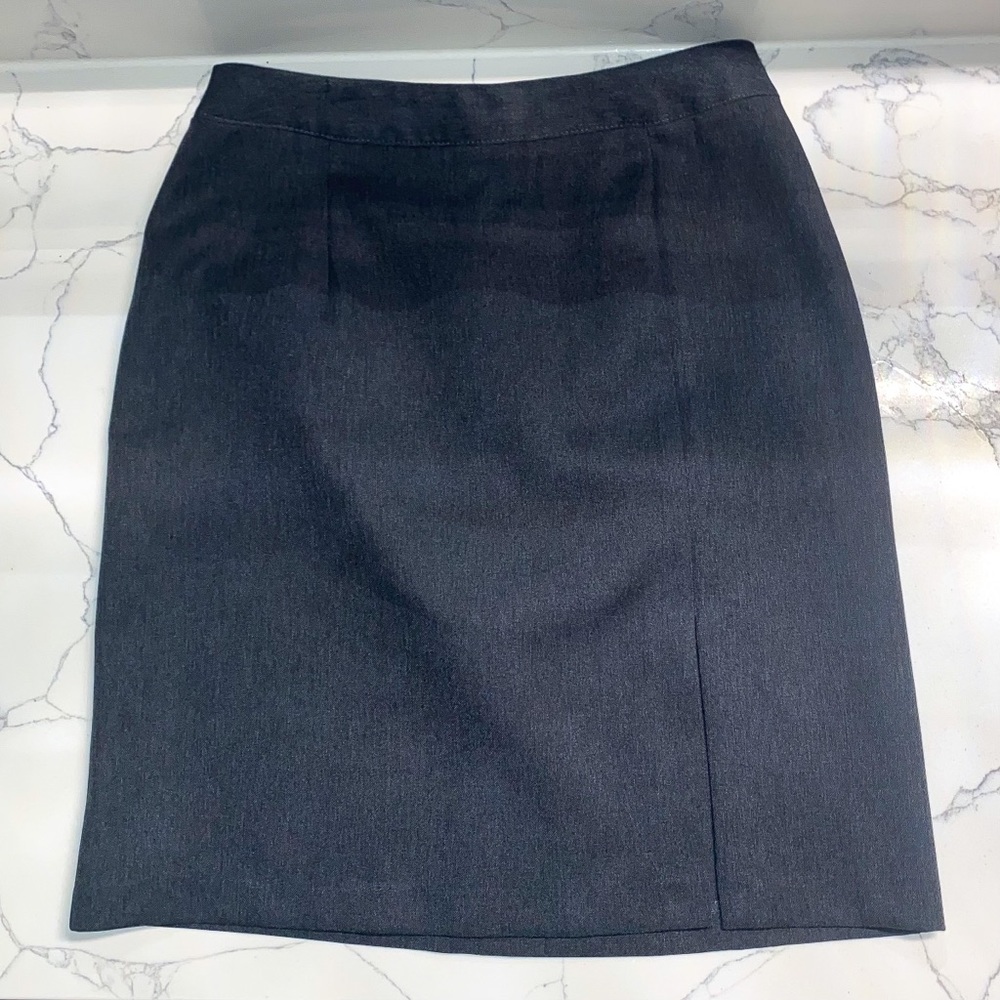 Grey Skirt with Slit Size 5/6